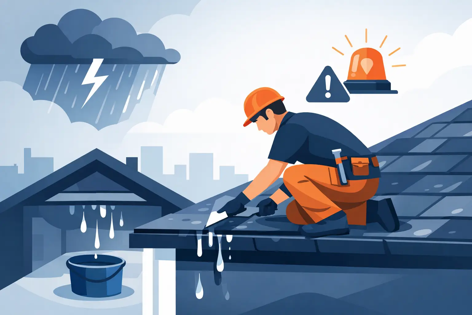 Emergency Roof Leak Repair: What to Do Fast