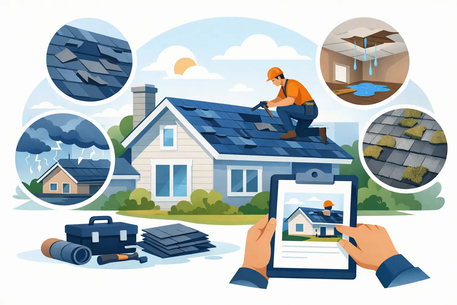 10 Best Signs You Need Reroofing at Home