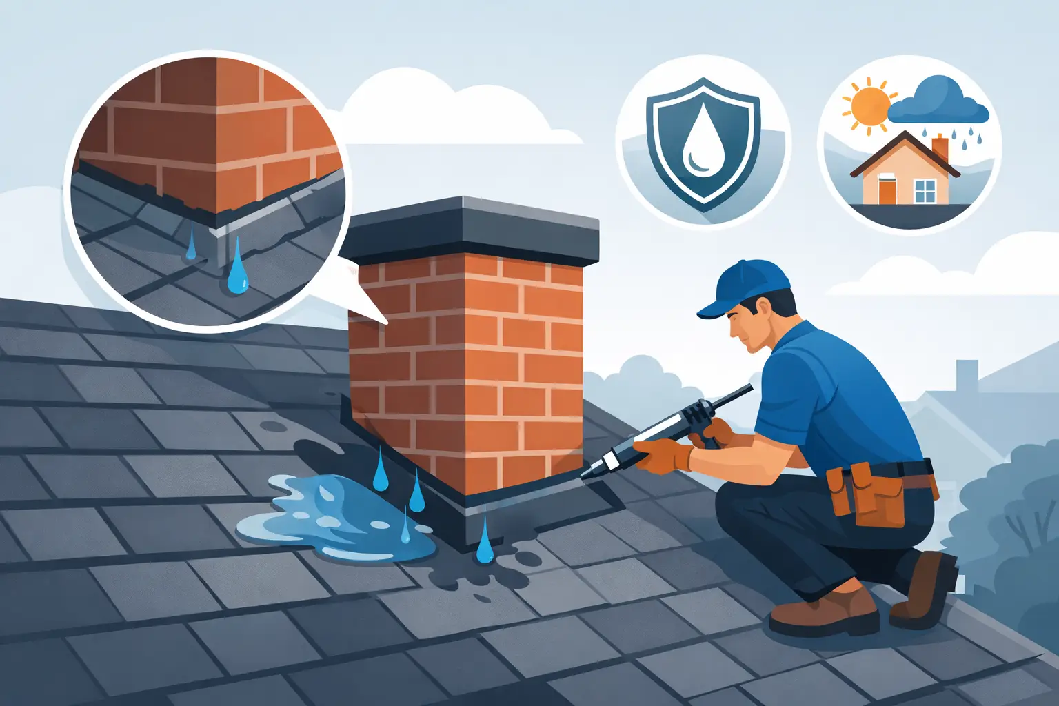 How to Prevent Chimney Leaks Before They Spread