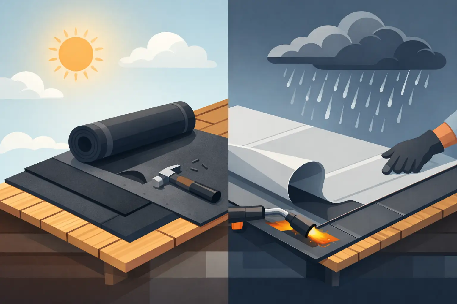 Roof Felting vs Membrane: Which Lasts Better?