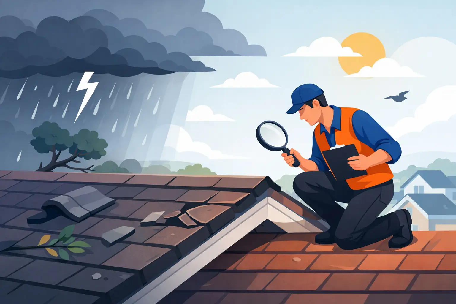 Roof Inspection After Storm: What to Check