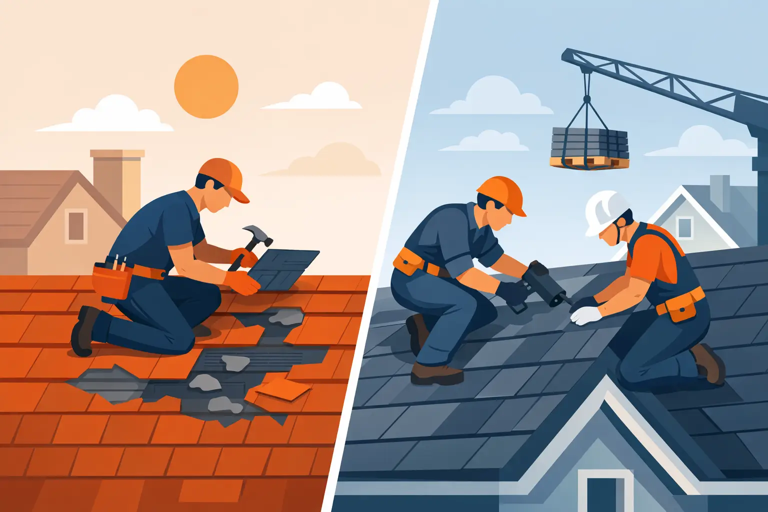 Roof Repair vs Replacement: Which Is Right?